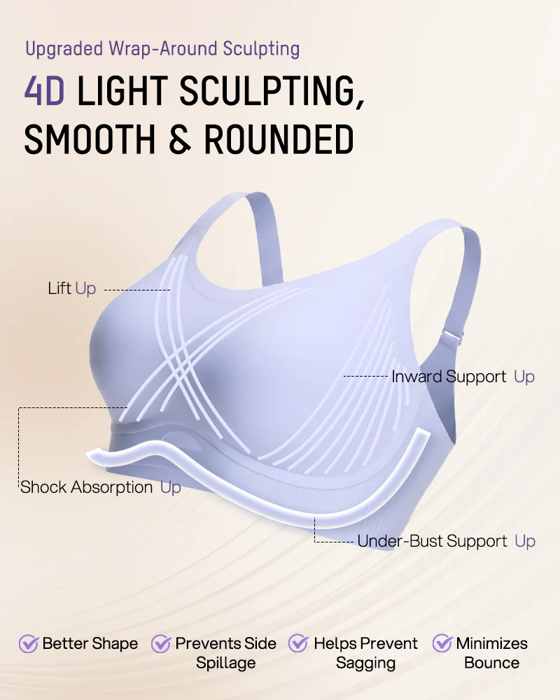 AirEase™ 4D Lift Wrap Sculpting Wire-Free Bra - Image 18