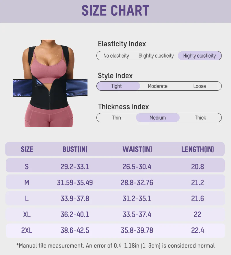 Adjustable Sauna Sweat Waist Trainer Tank Top - Image 7