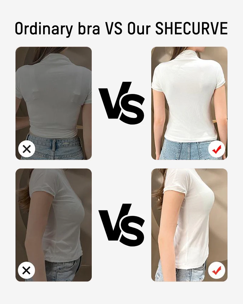 Anti-Sagging Jelly Lift Wireless V-Neck Luxe Bra - Image 9