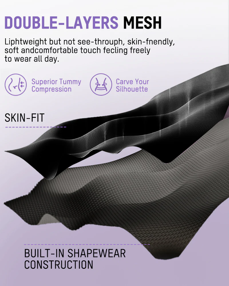 Comfort Sculpt Shapewear Bodysuit with Built-In Bra - Image 9