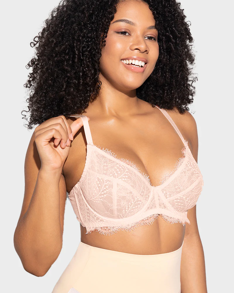 Ultra-Light Lace Underwire Push-Up Bra - Image 10