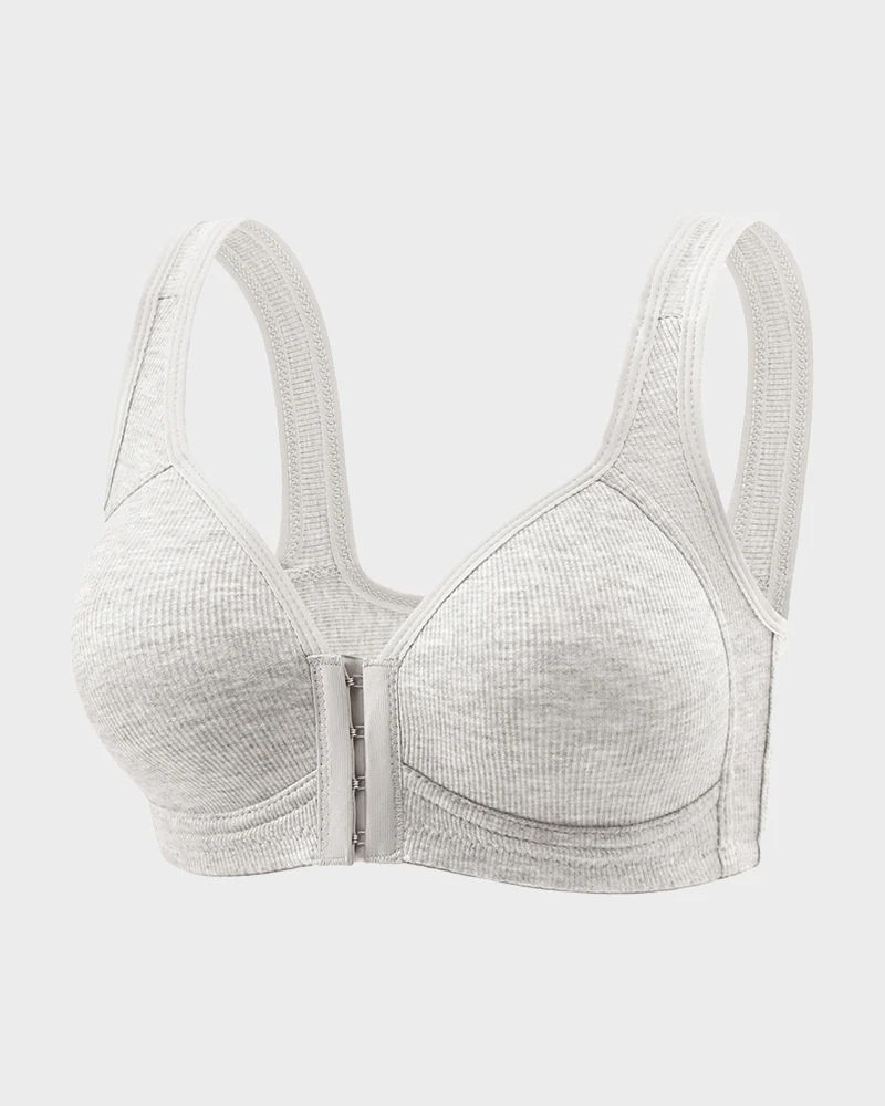 Easy-On Front Closure Wireless Support Bra - Image 10