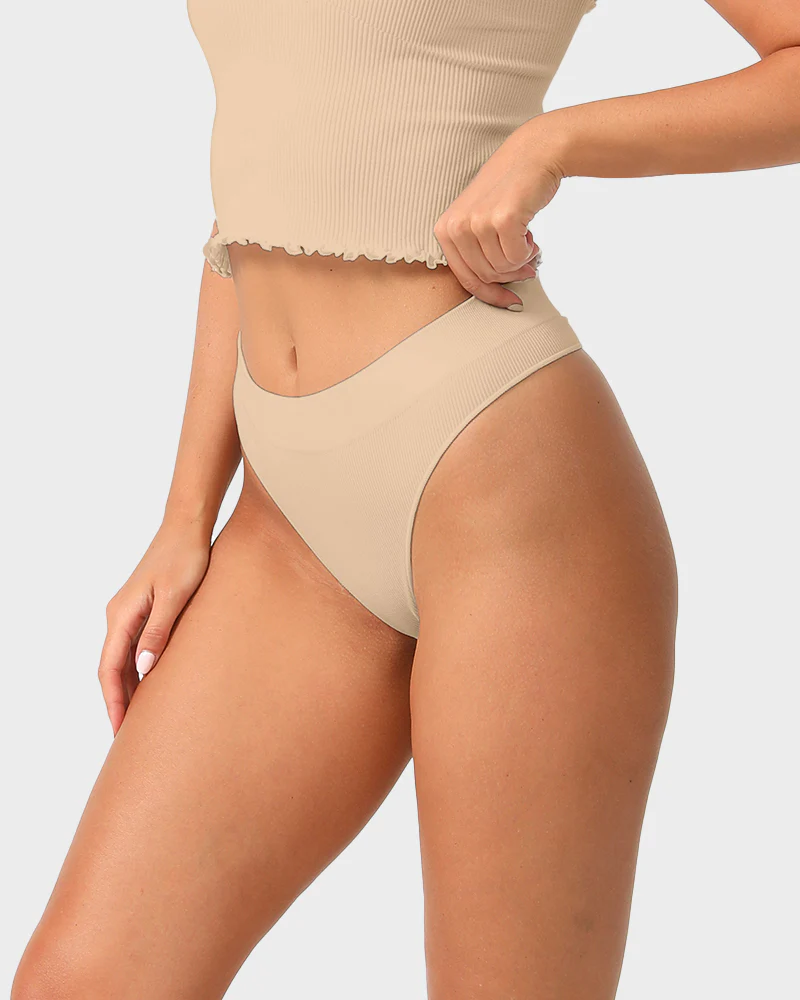 Everyday Comfort Seamless Low-Rise Thong (3 Pack) - Image 6