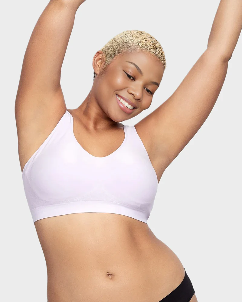 Wire-Free Stretch Support Tank Bra - Image 9