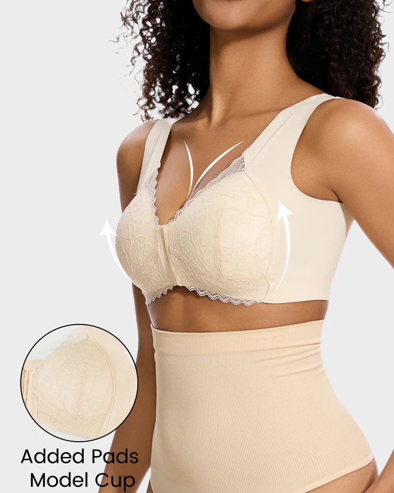 Front Closure '5D' Shaping  Wireless Bra - Image 17
