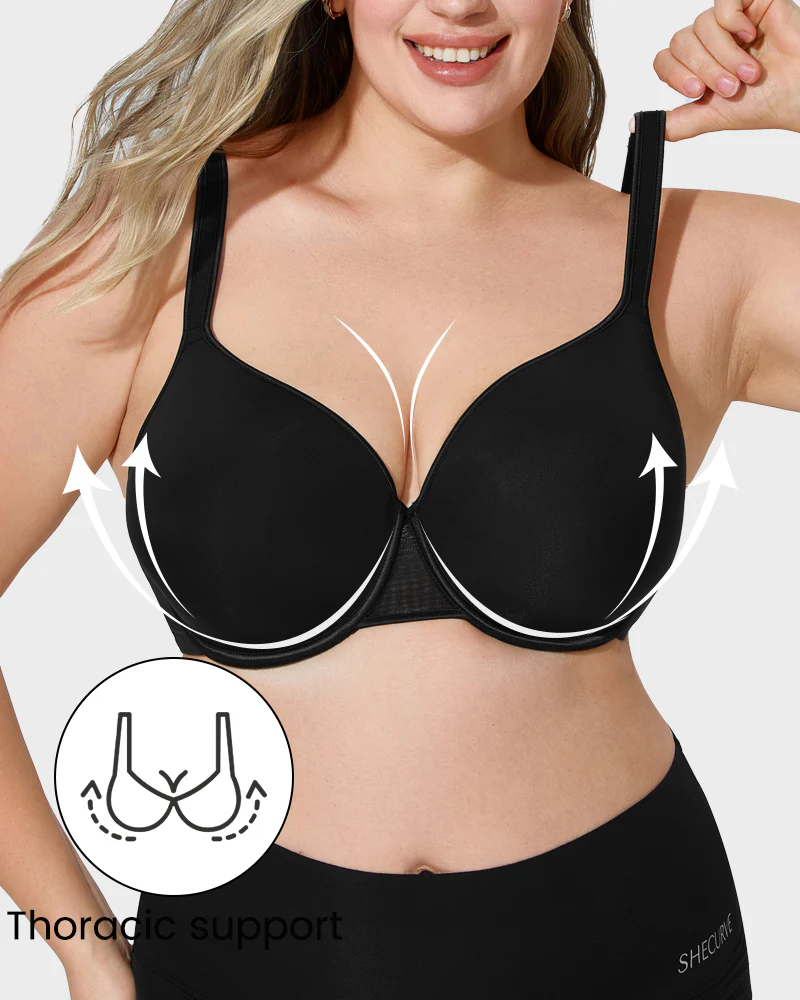 Elegant Full Coverage Underwire Bra - Image 8