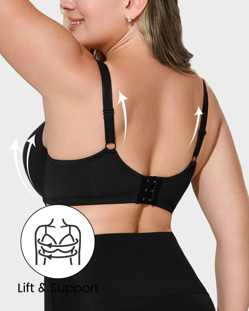 Elegant Full Coverage Underwire Bra - Image 9