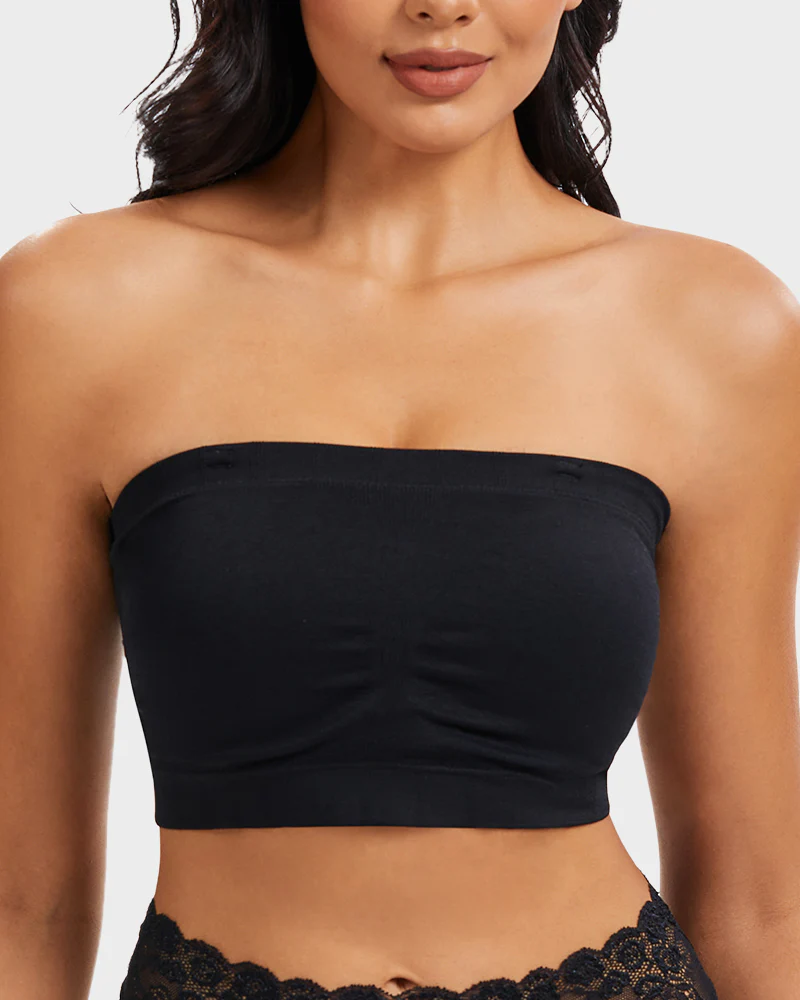 Full-Coverage Seamless Bandeau Bra - Image 12