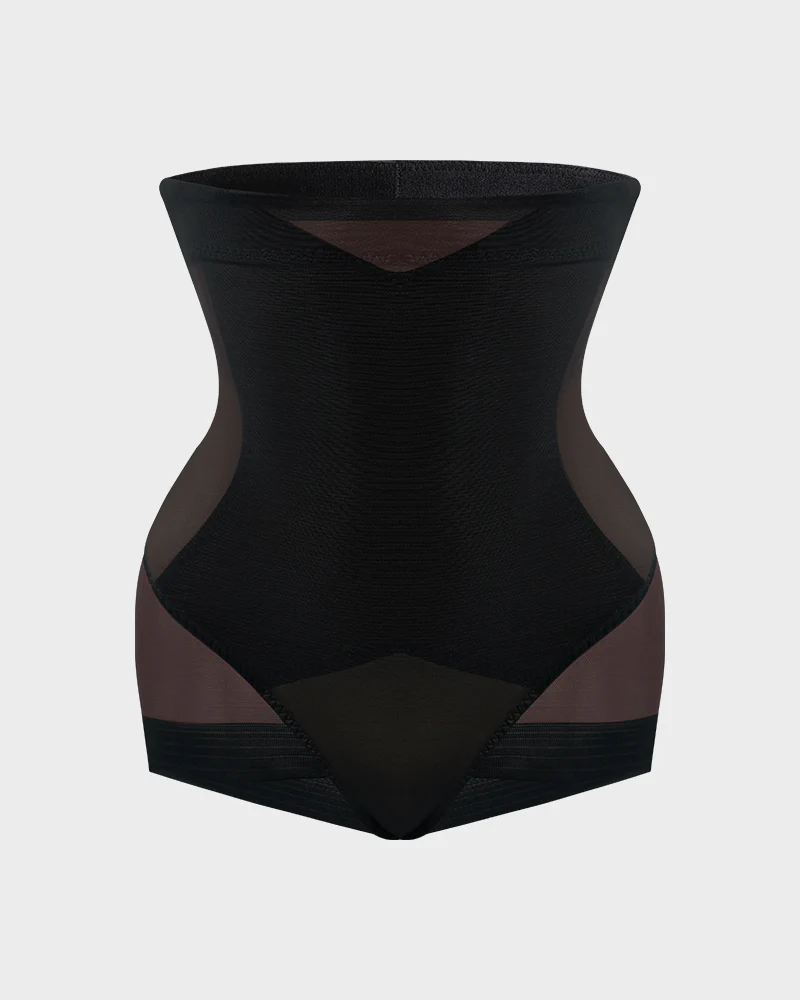 Sculpting Mesh High Waist Shaper Panty - Image 7