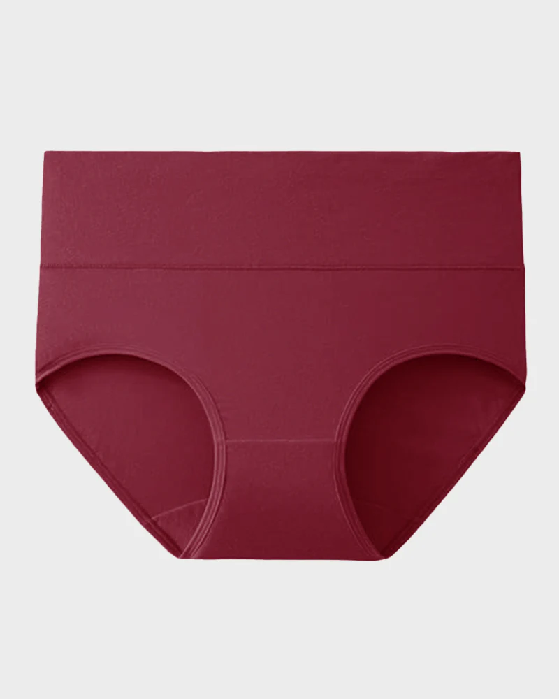 High-Waisted Full Coverage Cotton Briefs(4 pack) - Image 19