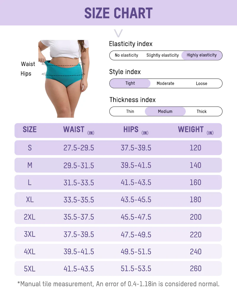 High-Waisted Full Coverage Cotton Briefs(4 pack) - Image 22