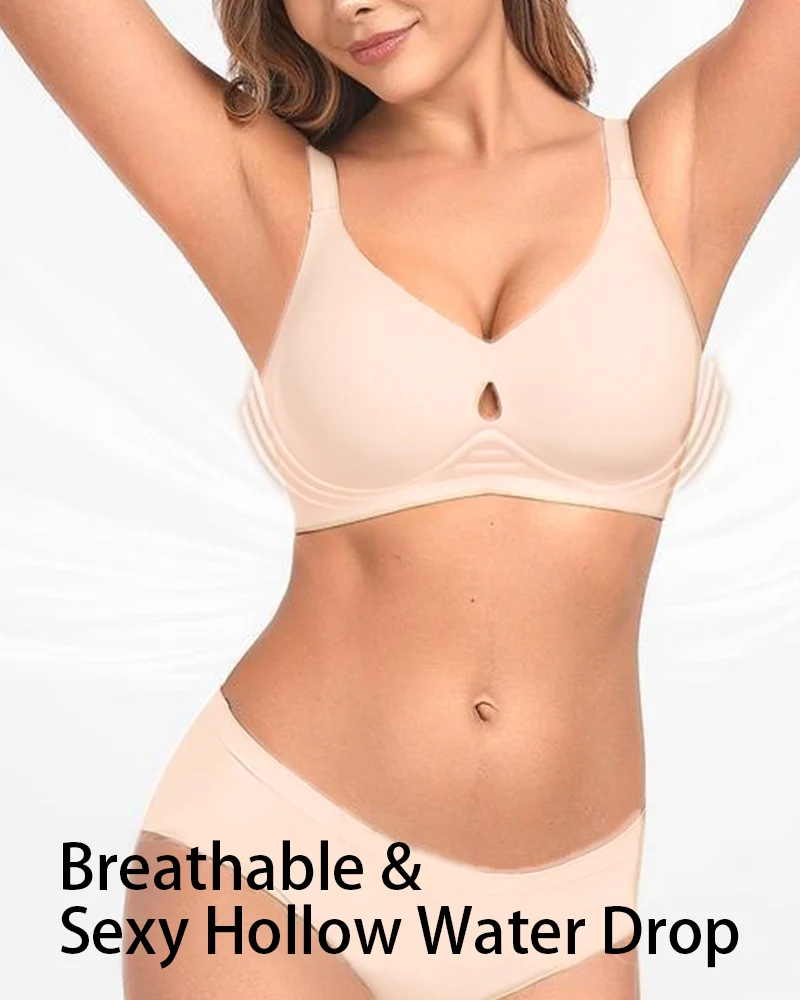 Invisible Jelly Lift Bra with Breathable Water Drop Hollow - Image 3