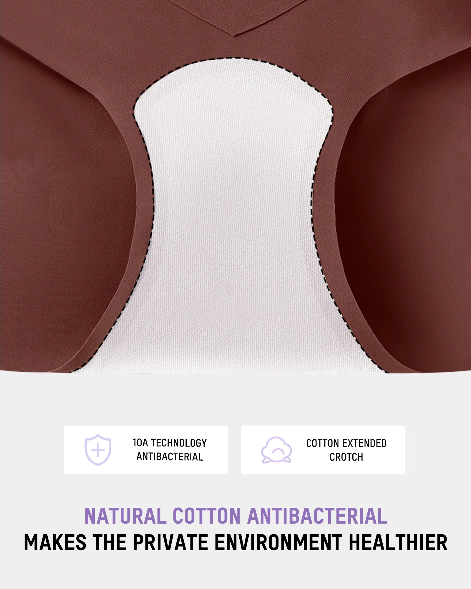 Light Sculpt High-Waist Seamless Panties (6 Pack) - Image 8