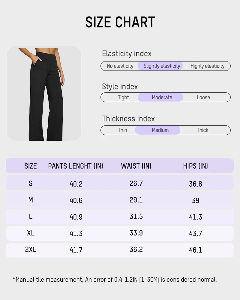 Loose High-Waist Business Wide-Leg Yoga Pants - Image 17
