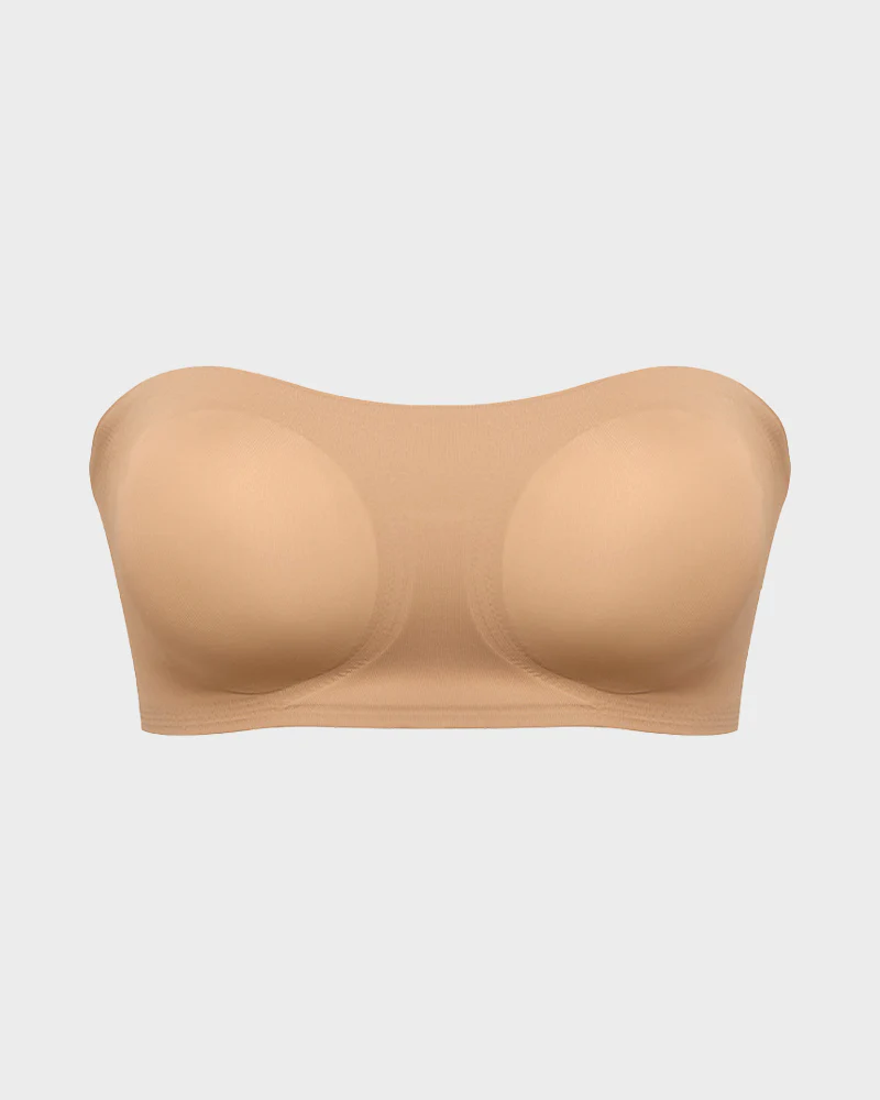 Non-Slip Crossover Side Hook Bandeau Bra - Image 4