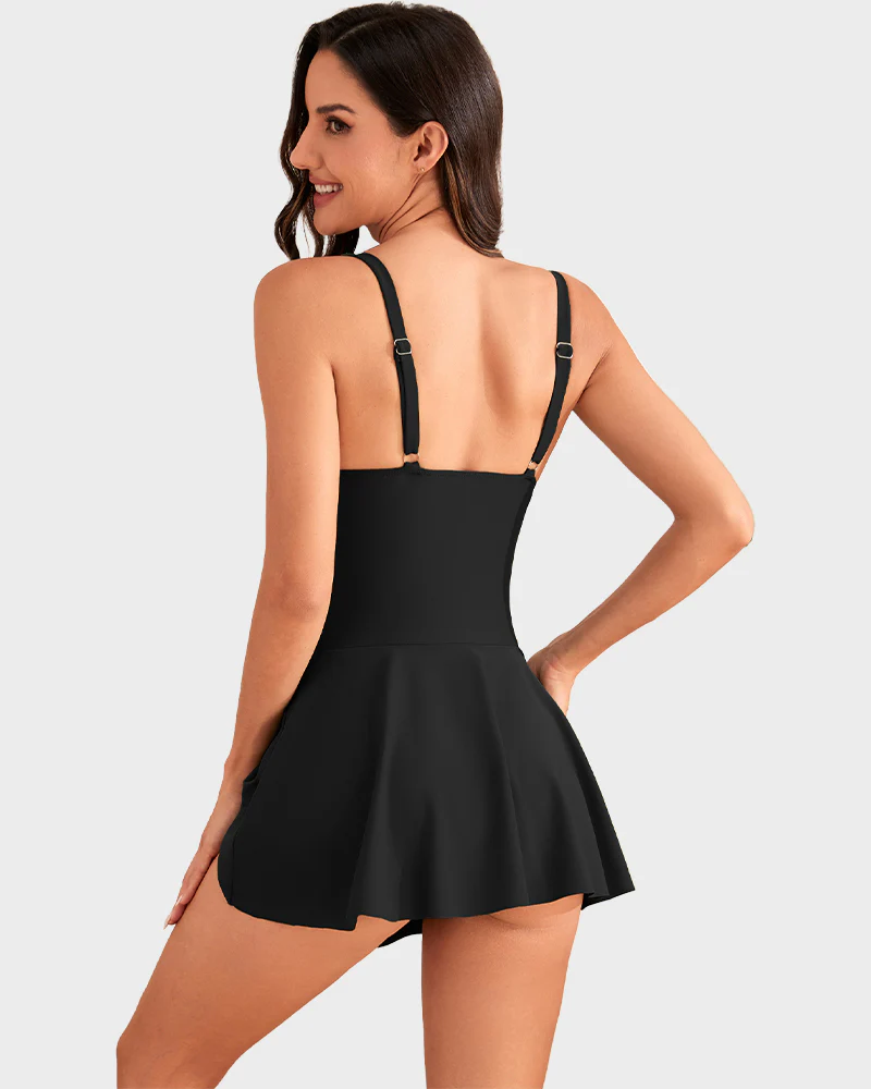One Piece Tummy Control Tie Knot Swimsuits - Image 10