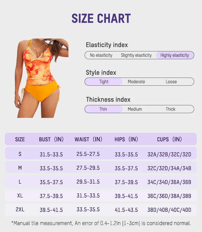 Printed Crisscross Back Tankini Bikini Set - Image 19