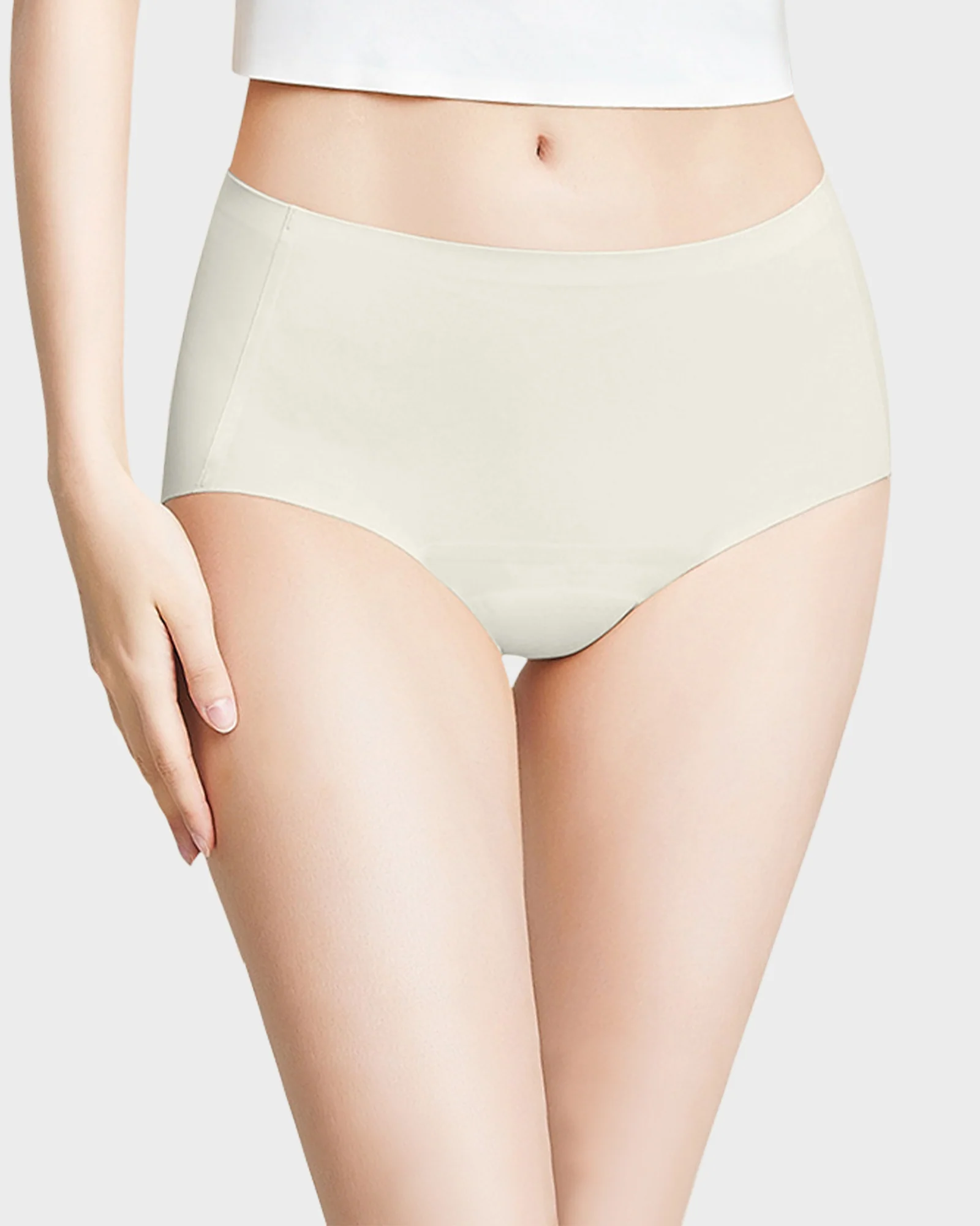 Seamless Anti-Camel Toe Yoga Panties (5 Pack) - Image 9