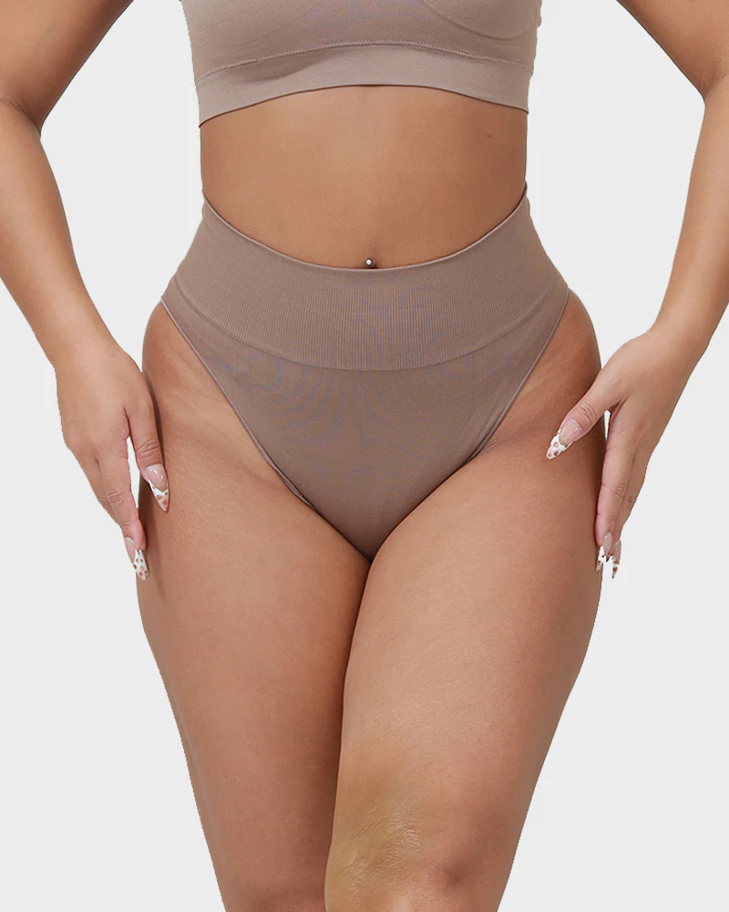 Seamless High Waist Tummy Control Brief Panty (3 Pack) - Image 8