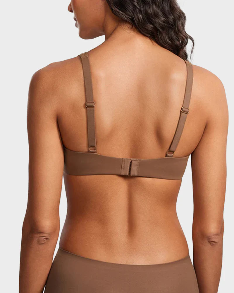 Seamless Unlined Underwire Balconette Bra - Image 4