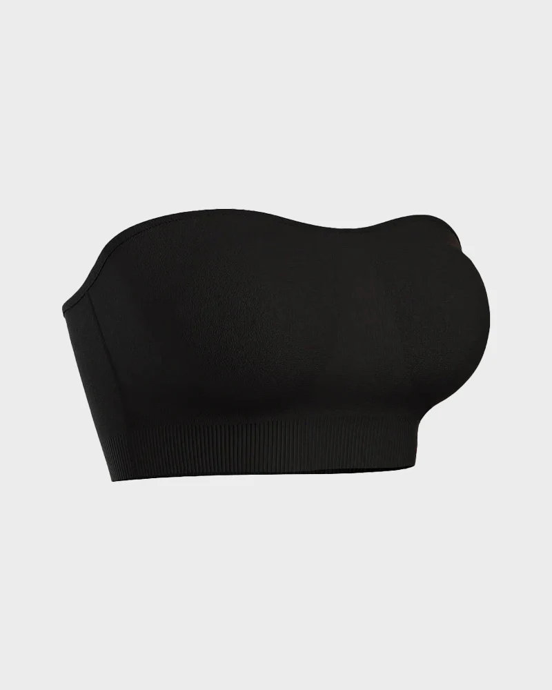 Non-Slip Bandeau Seamless Wireless Strapless Bra - Image 32