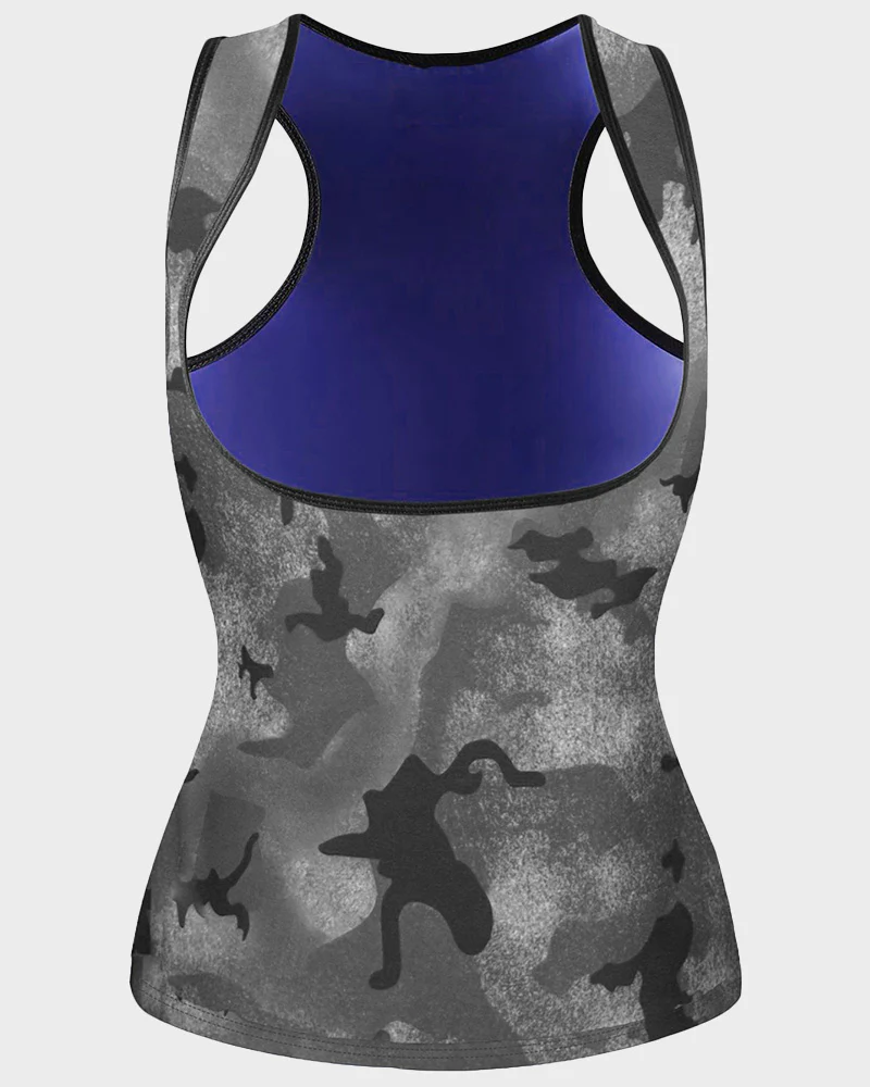Sweat Shaper Women's Premium Workout Tank Top Slimming Polymer Sauna Vest - Image 5