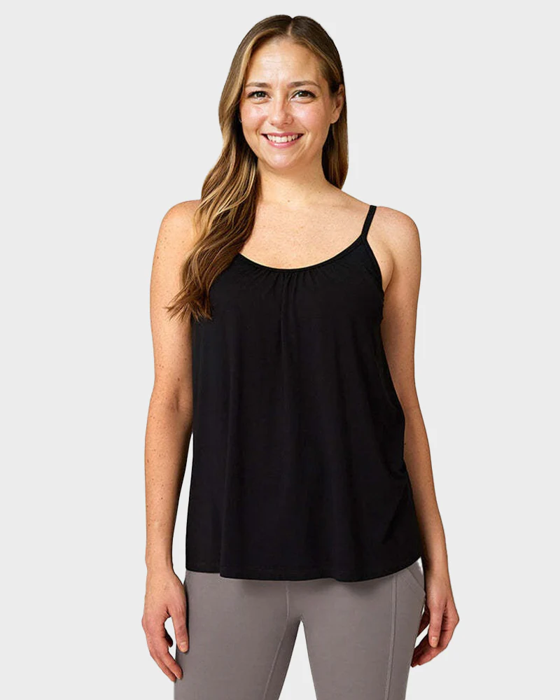 Women’s Fly Free Cooling Cami with Built-in Bra - Image 3