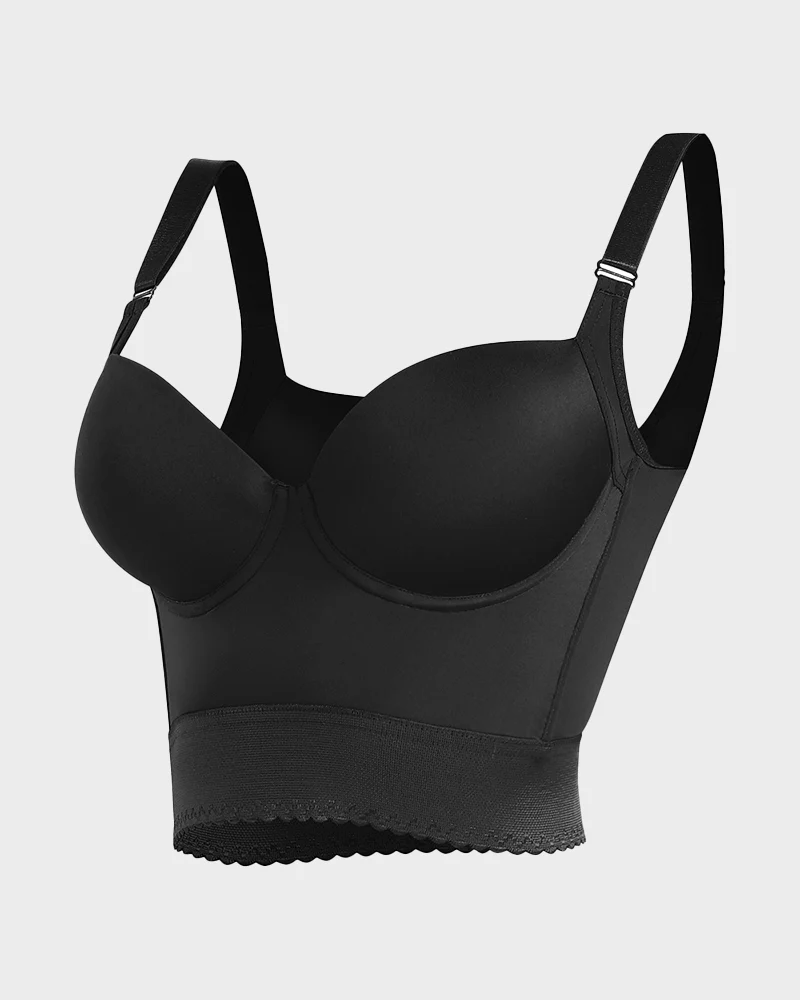 Built-In Shapewear Longline Push-Up Bra - Image 14