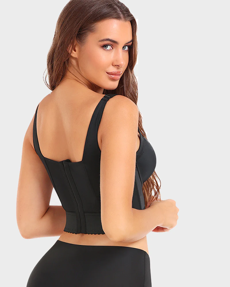 Built-In Shapewear Longline Push-Up Bra - Image 4