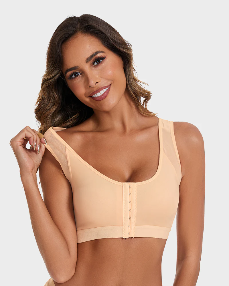 Soft X-shaped Back Posture Bra - Image 8