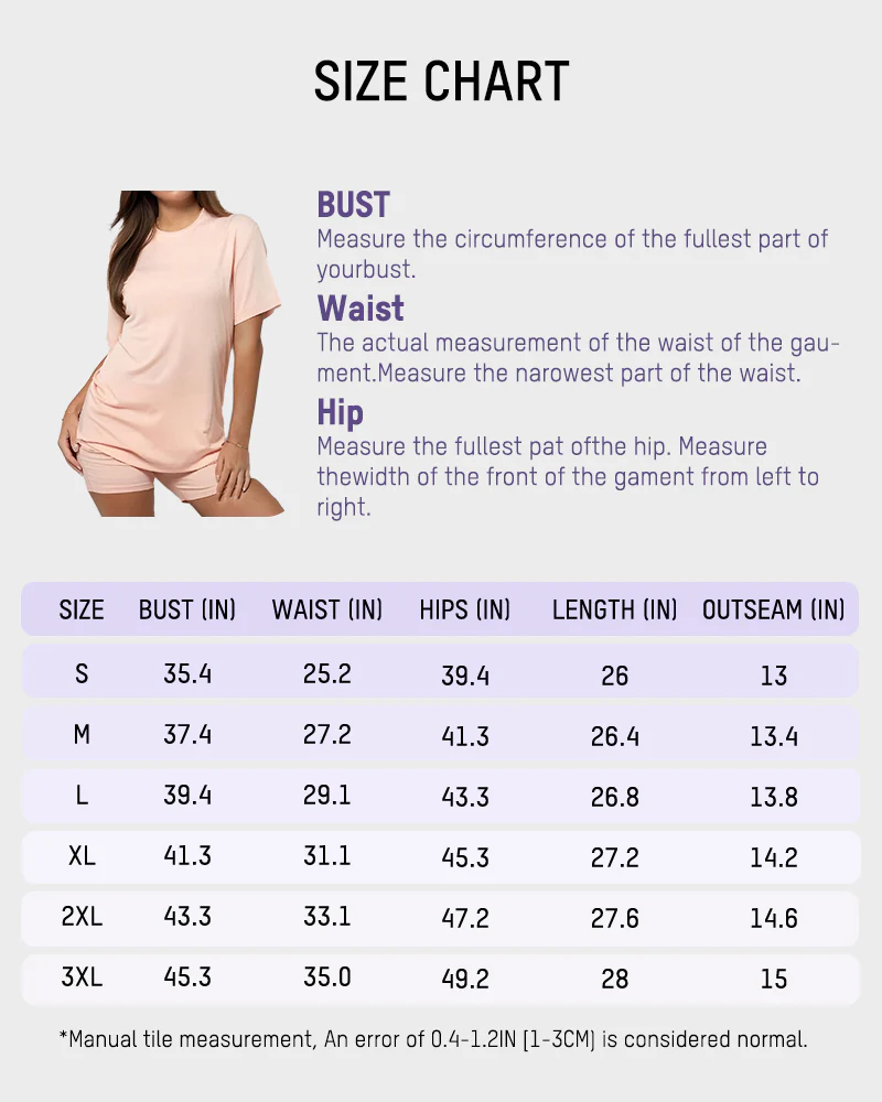 Ultra-Soft Oversized Lounge Tee & Shorts Set with Pockets - Image 10