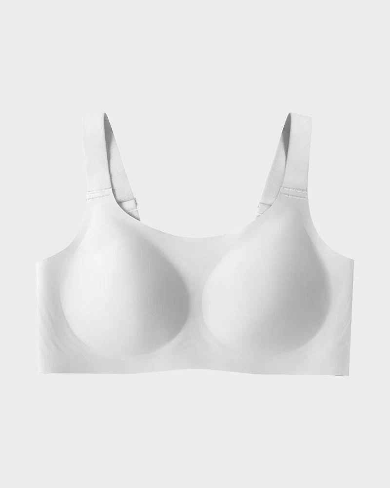 Wireless Full Coverage Jelly Bra with Breathable Straps - Image 6