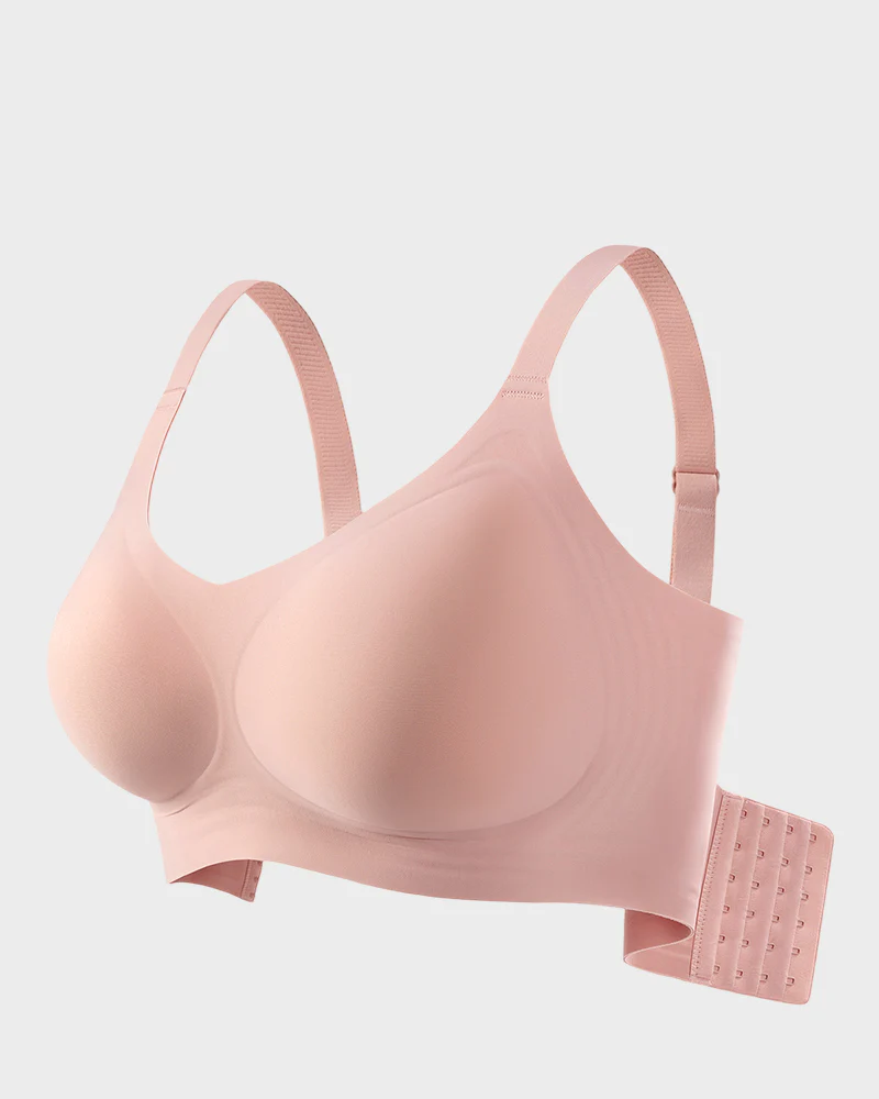 Wireless V-Neck Back & Side Smoothing Bra - Image 17