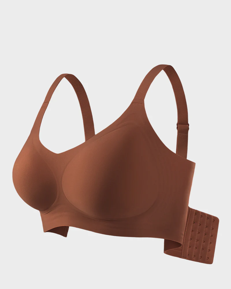 Wireless V-Neck Back & Side Smoothing Bra - Image 18