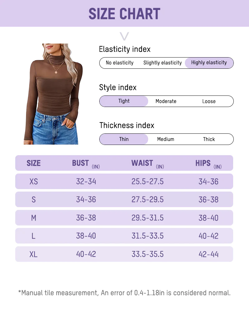Women Long Sleeve Bodysuit Turtle Neck Shapewear - Image 11