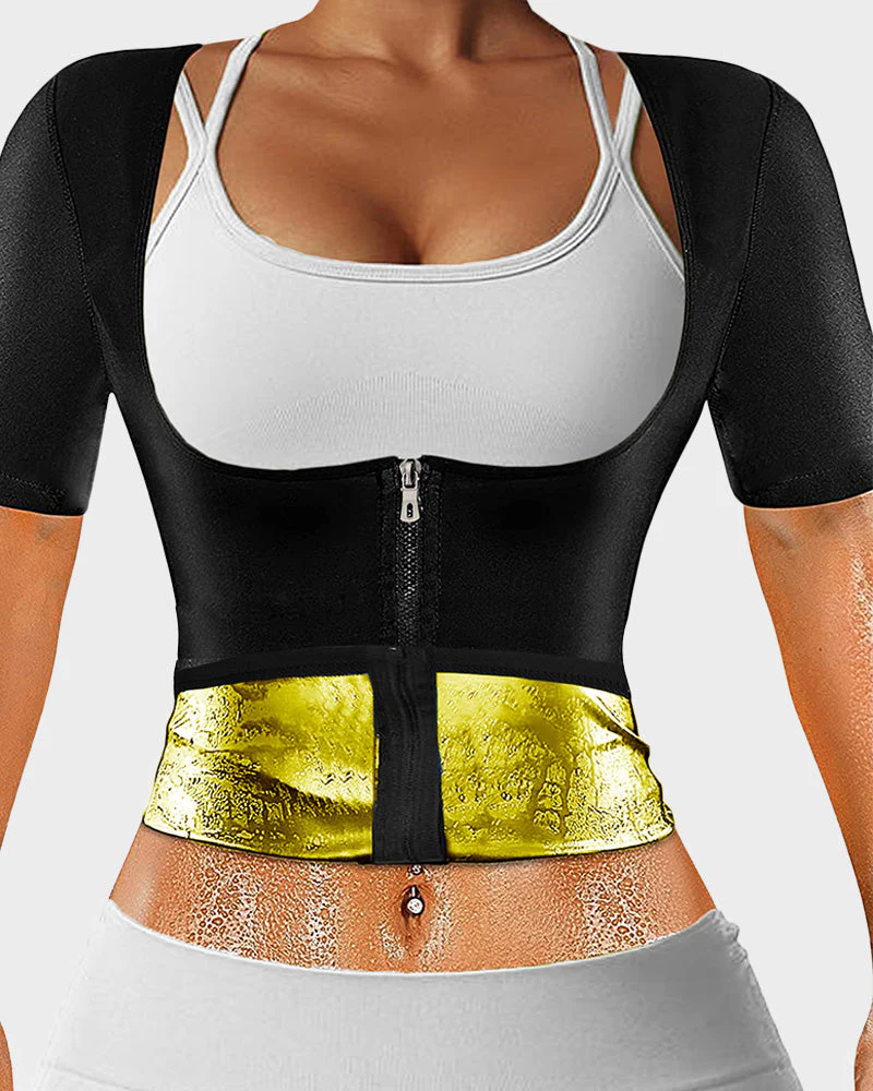Intense Sweat-Wicking Zip-Up Top - Image 16