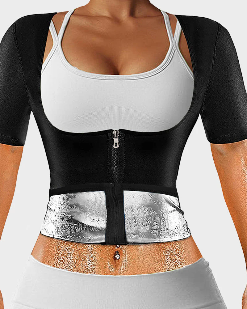 Intense Sweat-Wicking Zip-Up Top - Image 7