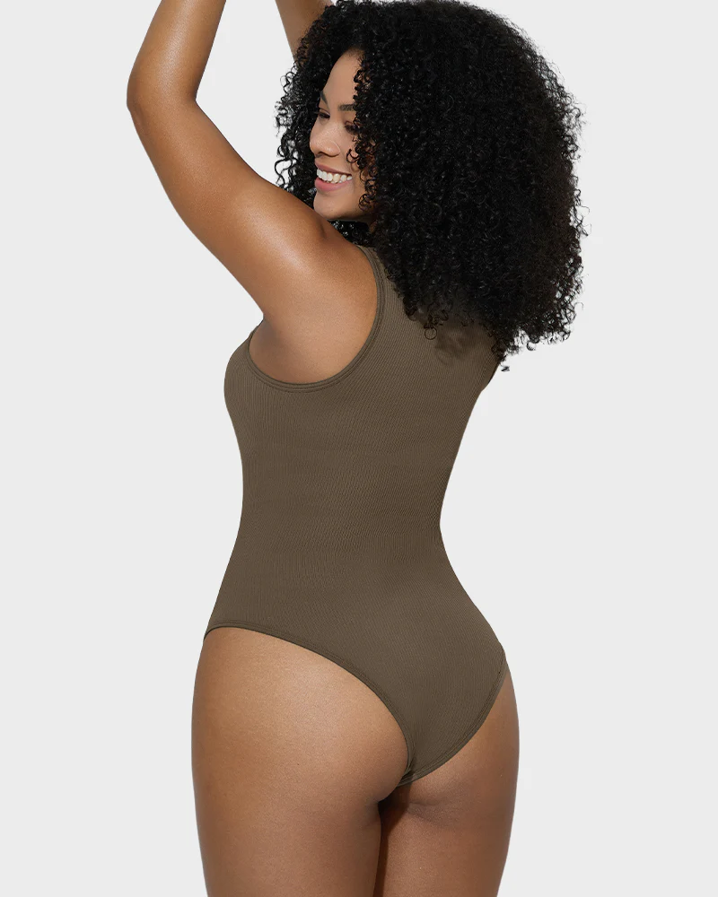 Sleeveless Tummy Control Tank Tops Bodysuits - Image 3