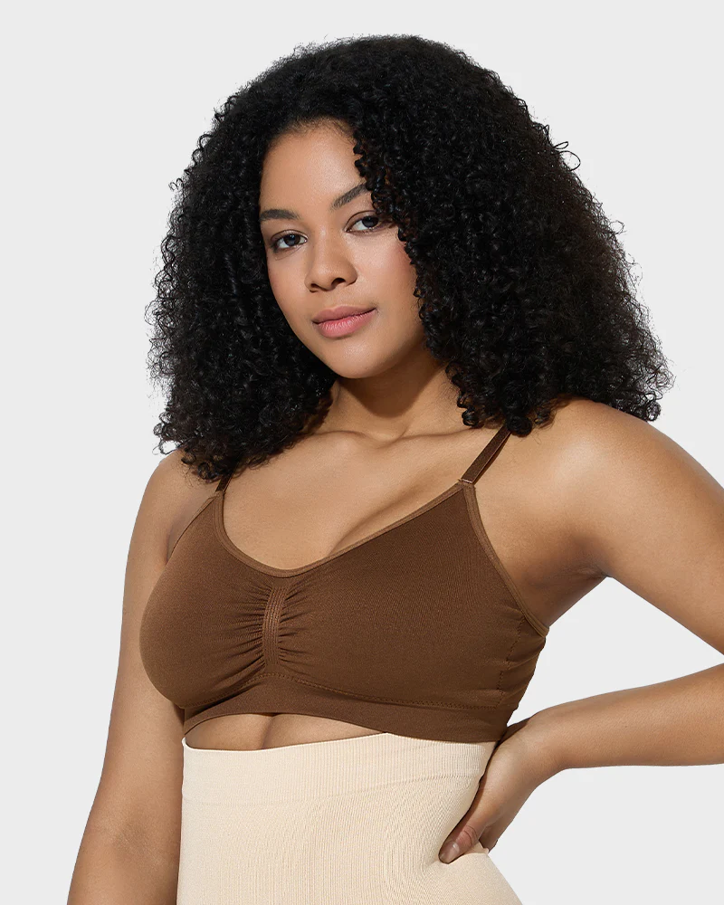 Women's Full Coverage Non-Padded Wireless Sculpt Bra - Image 6